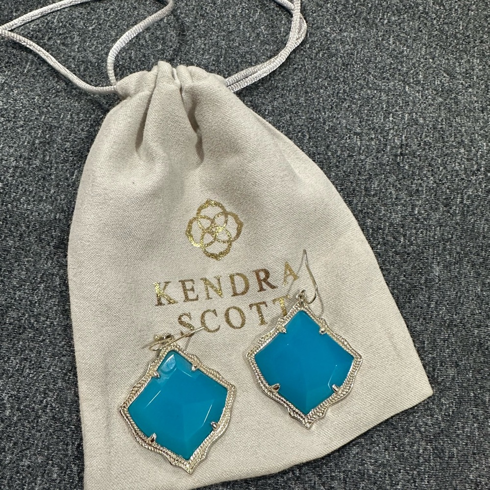 Kendra Scott Turquoise Drop Earrings